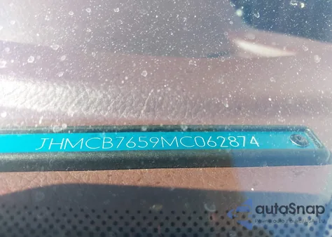 1991 Honda Accord Lx/Ex z USA, uszkodzony, nr VIN JHMCB7659MC062874